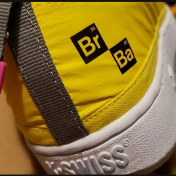 Kswiss "Cooking" Breaking Bad limited edition Mens 9.5 - Picture 3 of 10